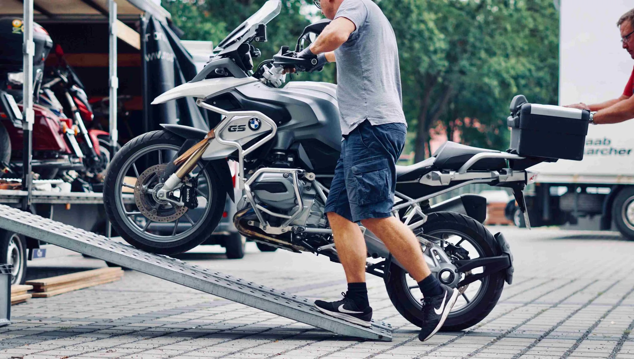 Motorradtransporte